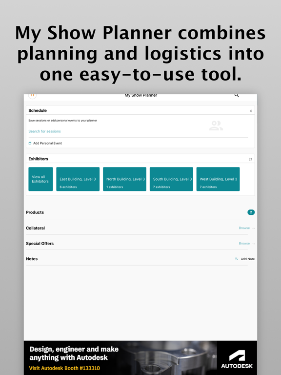IMTS 2024 Mobile App iPad  Screenshots