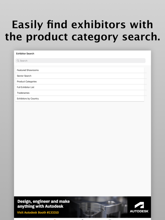 IMTS 2024 Mobile App iPad  Screenshots