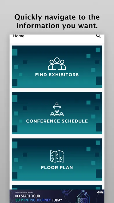 ภาพหน้าจอของ IMTS 2024 Mobile App