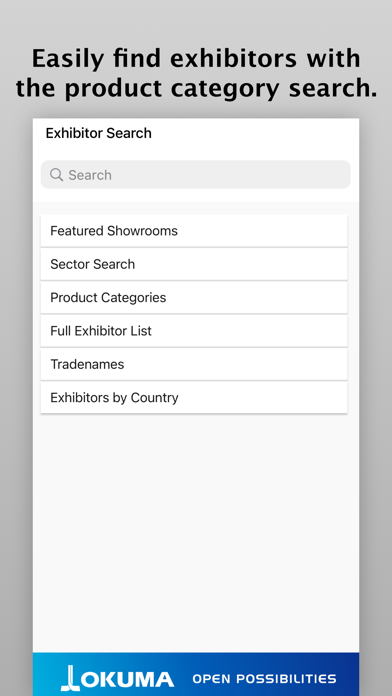 IMTS 2024 Mobile App Screenshots