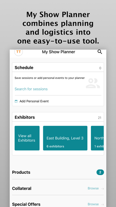 IMTS 2024 Mobile App Screenshots