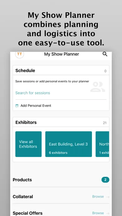 ภาพหน้าจอของ IMTS 2024 Mobile App