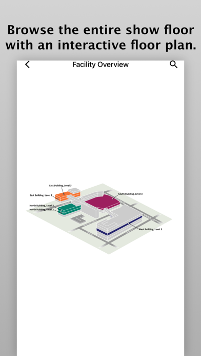 IMTS 2024 Mobile App Screenshots
