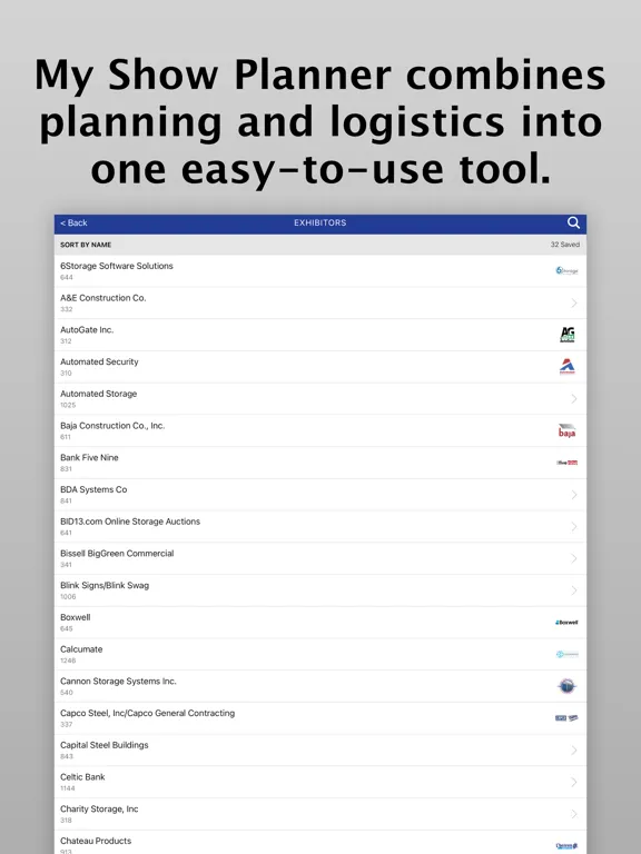 ISS World Expo iPad  스크린샷