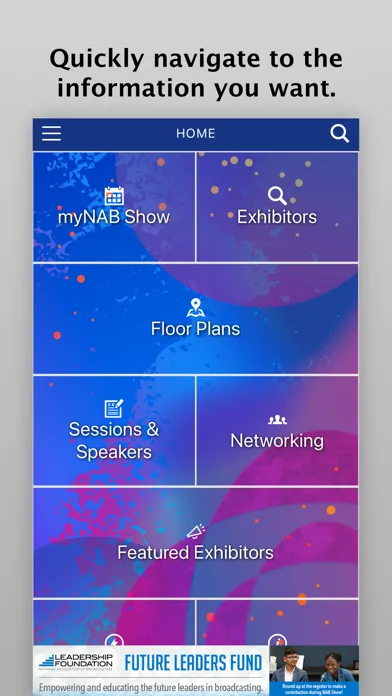Captures d'écran de 2024 NAB Show