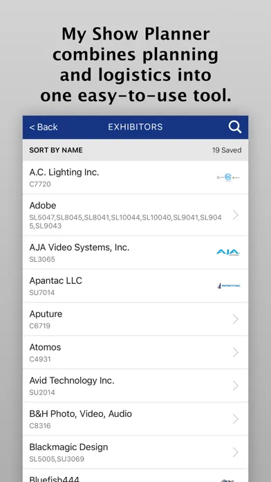 Captures d'écran de 2024 NAB Show