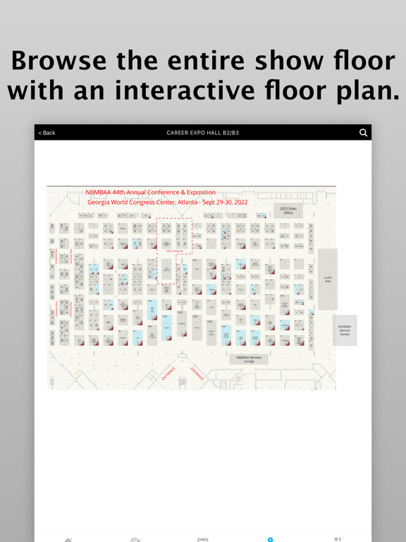 NBMBAA 2022 Conference App iPad 应用截图