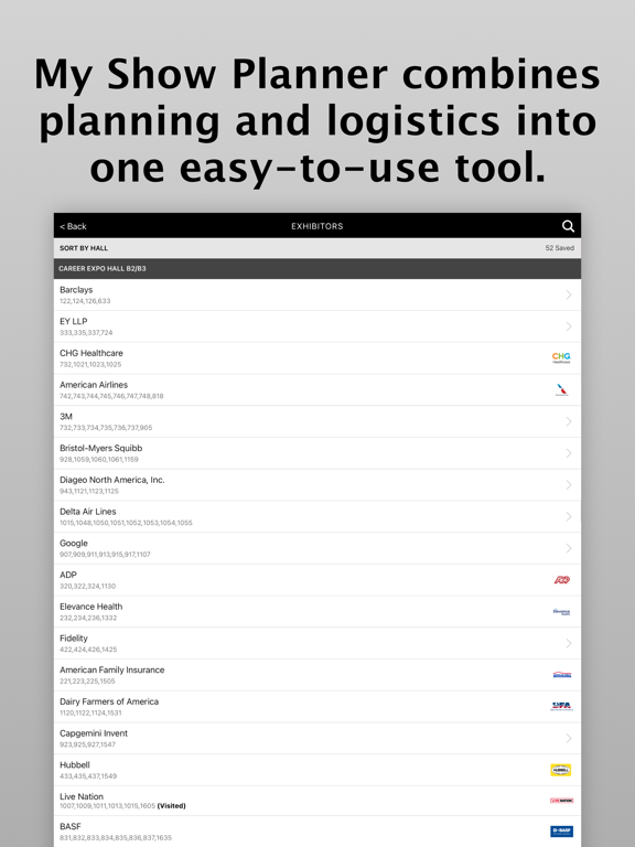 NBMBAA 2022 Conference App iPad 应用截图