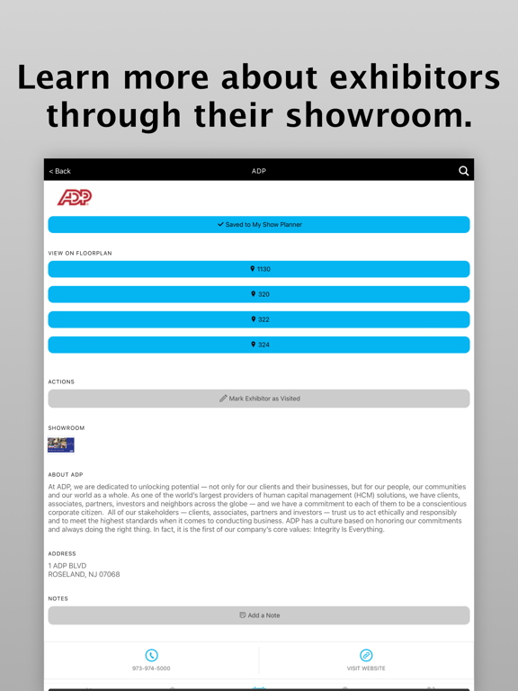 NBMBAA 2022 Conference App iPad 应用截图
