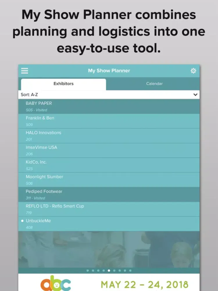ABC Spring Conference 2018 iPad  Screenshots