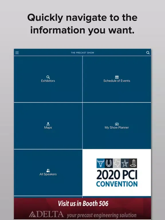Screenshot di The Precast Show 2020 iPad 
