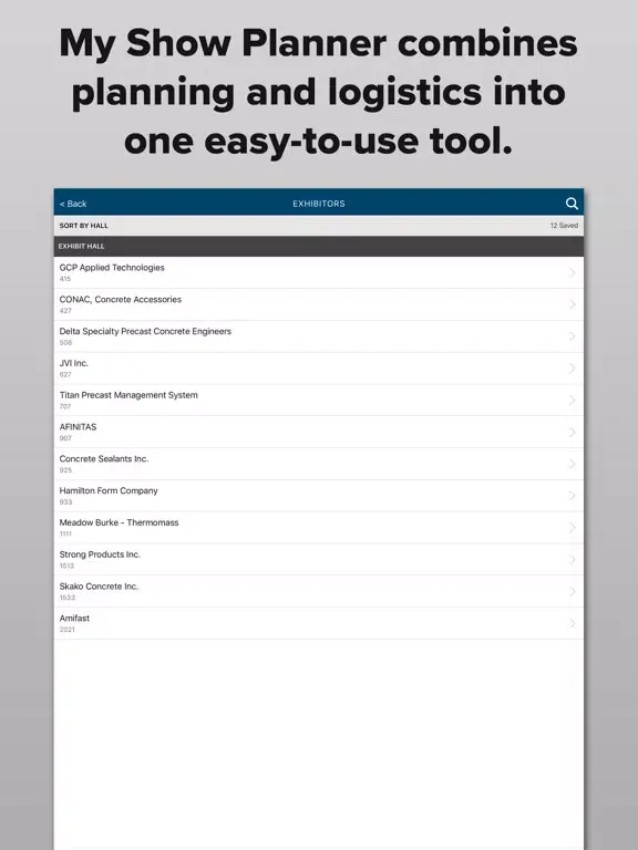 Screenshot di The Precast Show 2020 iPad 