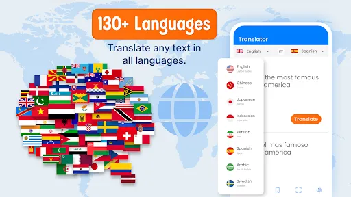 Скриншоты Language Translate App