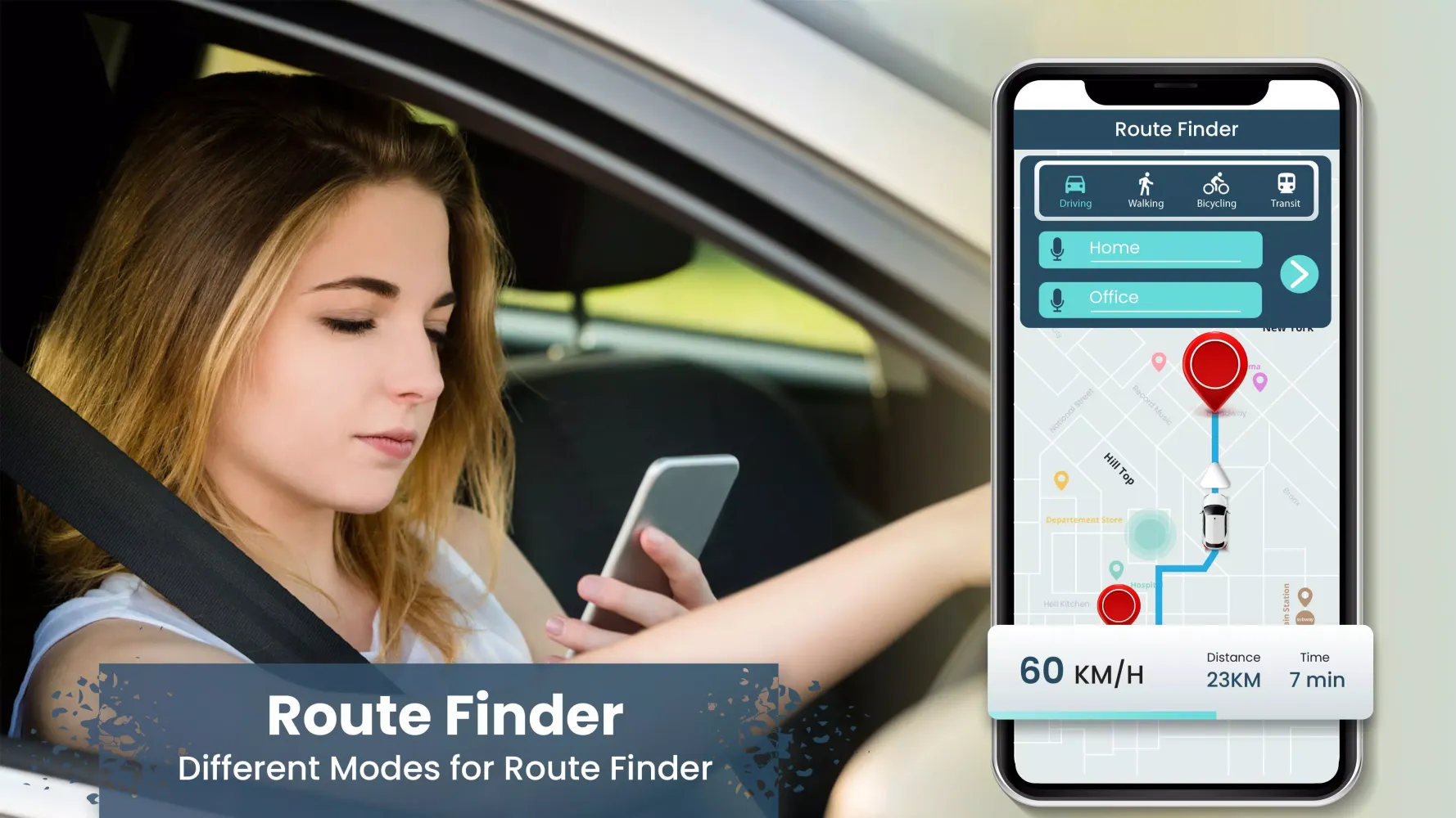 GPS Navigation Live Map Road Screenshots