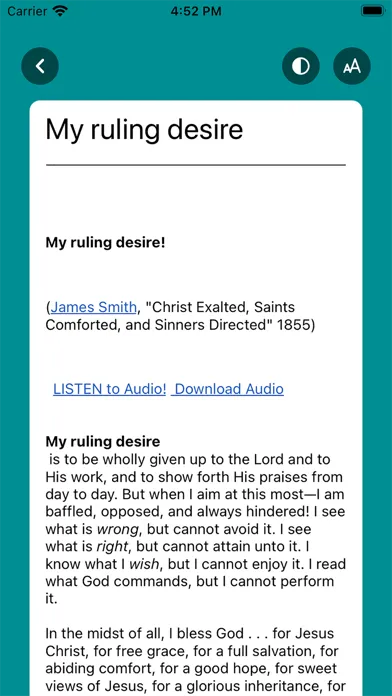Captures d'écran de Grace Gems Devotionals