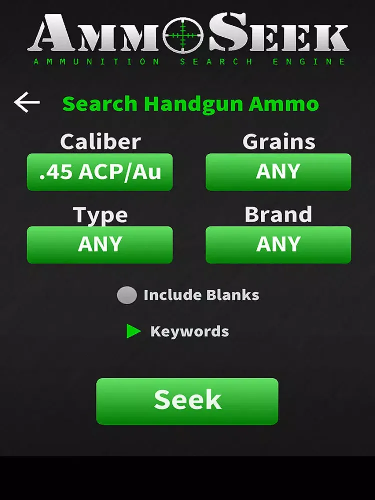 Screenshot di AmmoSeek - Ammo Search Engine iPad 