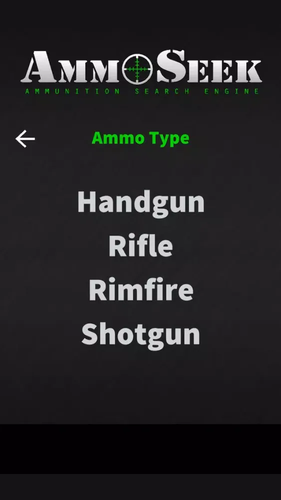 Screenshot di AmmoSeek - Ammo Search Engine