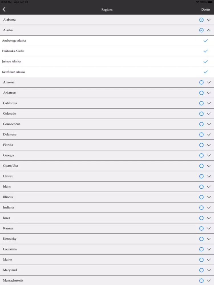Gun Search for Armslist iPad  سکرین شاٹس