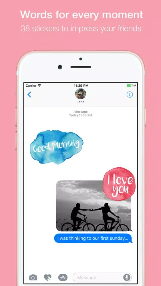 Hello - Watercolor Stickers स्क्रीनशॉट