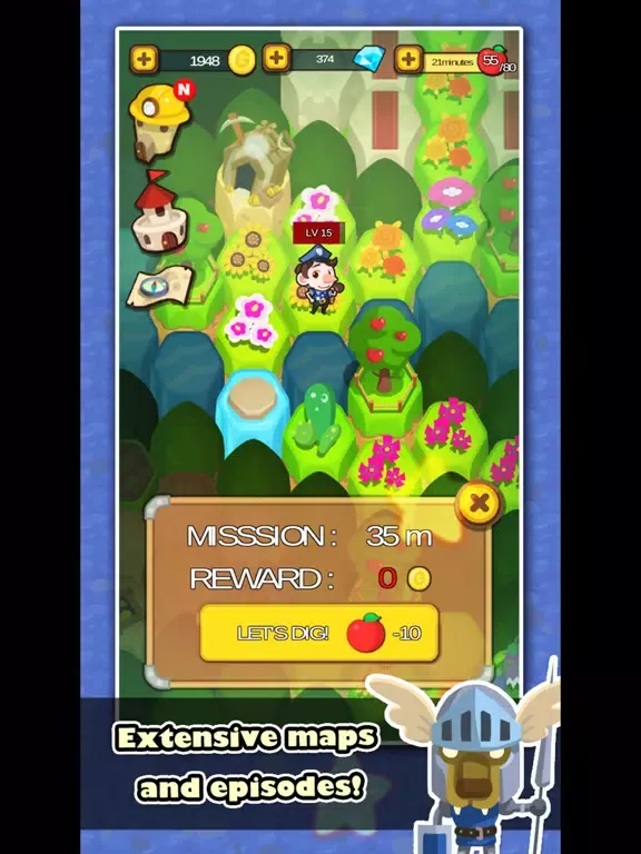 Dig Hero : Tiny Miner iPad 应用截图