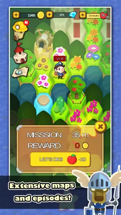 Dig Hero : Tiny Miner应用截图