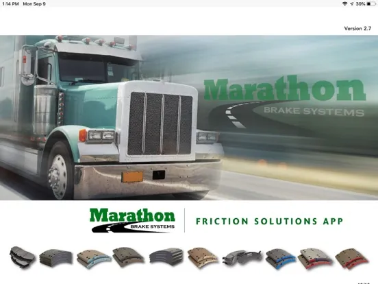 ภาพหน้าจอของ Marathon Brake Solutions iPad 