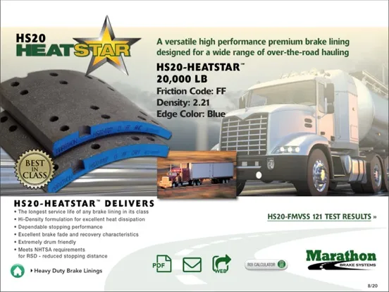 ภาพหน้าจอของ Marathon Brake Solutions iPad 