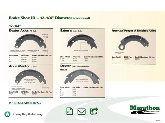 ภาพหน้าจอของ Marathon Brake Solutions iPad 