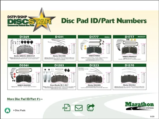ภาพหน้าจอของ Marathon Brake Solutions iPad 