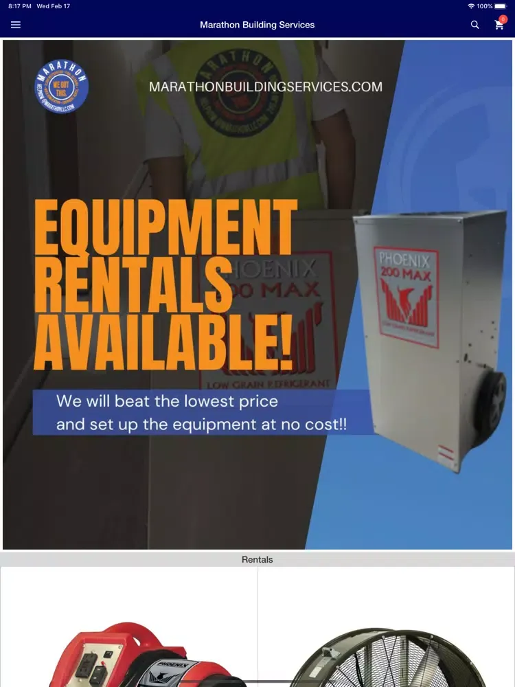 Скриншоты Marathon Building Services iPad 
