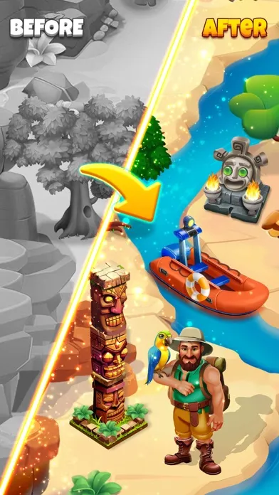Capturas de tela do Marble Busters