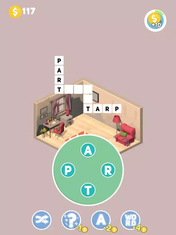 Ảnh chụp màn hình của Crossword Decoration iPad 