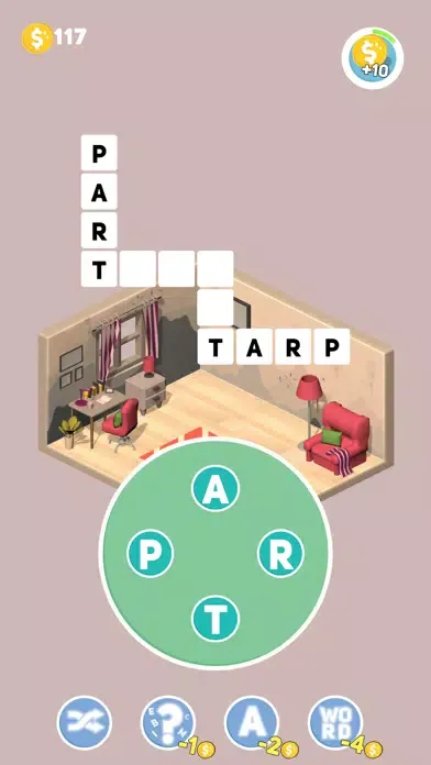 Ảnh chụp màn hình của Crossword Decoration