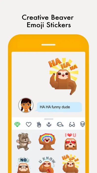 Beaver Sticker Emojis Ekran Görüntüleri