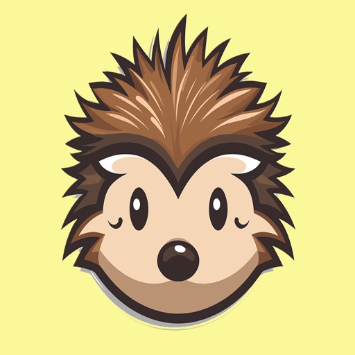 Animated HEDGEHOG Stickers Pac