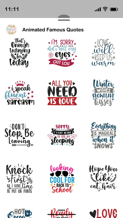 Animated Famous Quotes应用截图