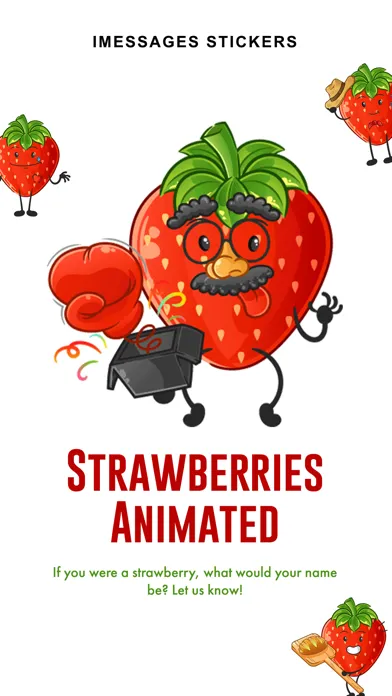 صور Strawberries Animated