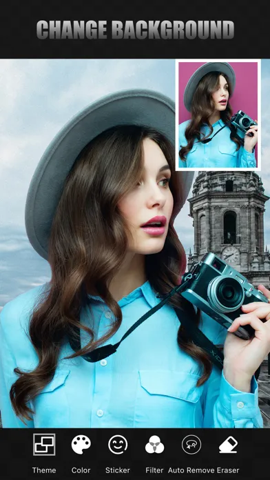 Eraser Background Photo Editor Screenshots