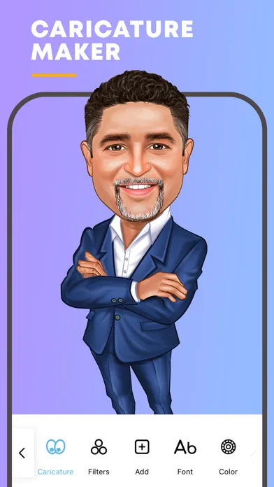 Face Caricature -Cartoon Photo スクリーンショット