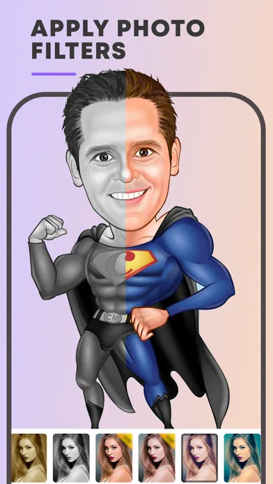 Face Caricature -Cartoon Photo スクリーンショット