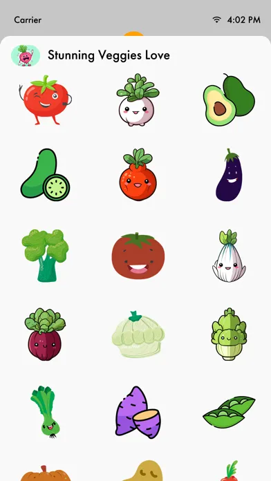 Stunning Veggies Love স্ক্রিনশট