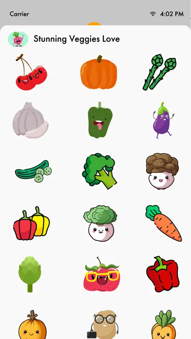 Stunning Veggies Love স্ক্রিনশট