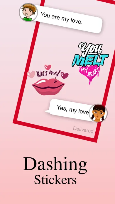 Animated Love Stickers! স্ক্রিনশট