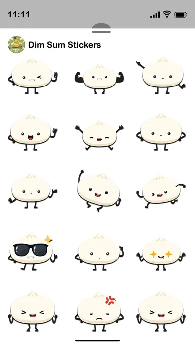 Dim Sum Stickers!应用截图