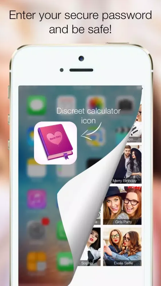 Amazing Secret Diary-Hide pictures, videos securely with password - Hide Secret Files Screenshots