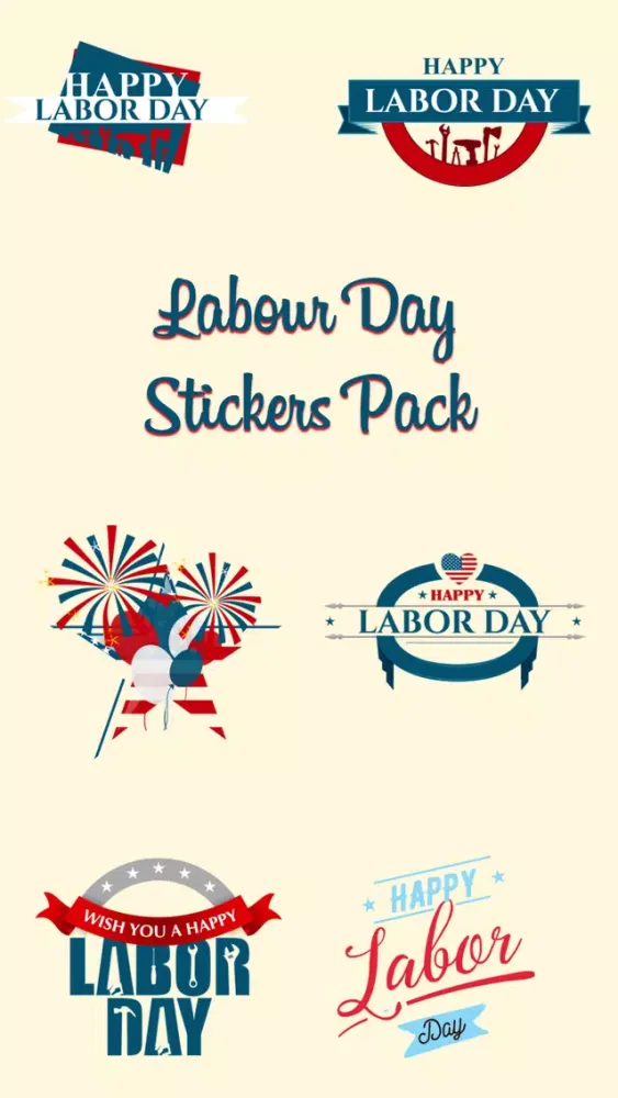 Labor Day Greetings Emojis Screenshots