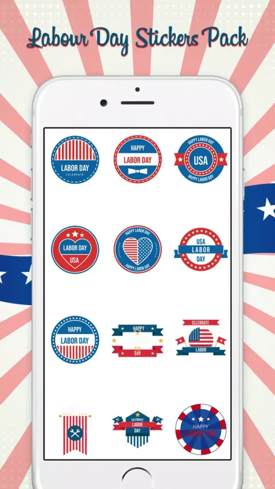 Labor Day Greetings Emojis Screenshots