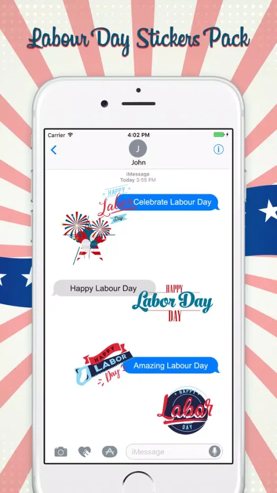 Labor Day Greetings Emojis Screenshots