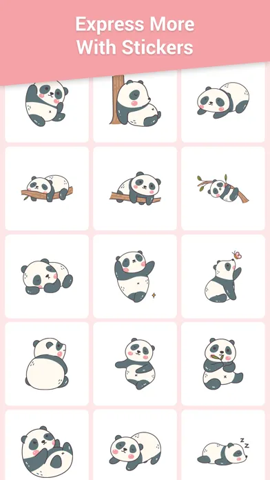 Panda & Cheerleaders Animated應用截圖