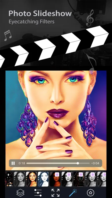 Capturas de pantalla de Slideshow Video Maker for Pics